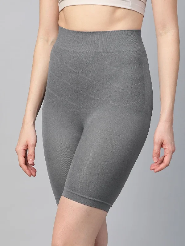 buy-elegant-microfiber-grey-long-tummy-thigh-shapewear-online