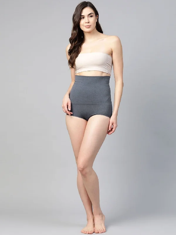 buy-pleasing-microfiber-grey-waist-tummy-shapewear-online