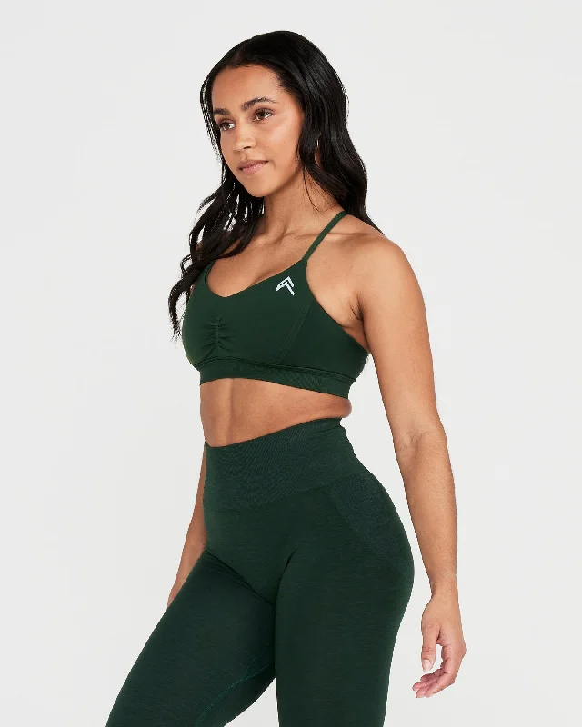 Effortless Micro Bralette | Evergreen