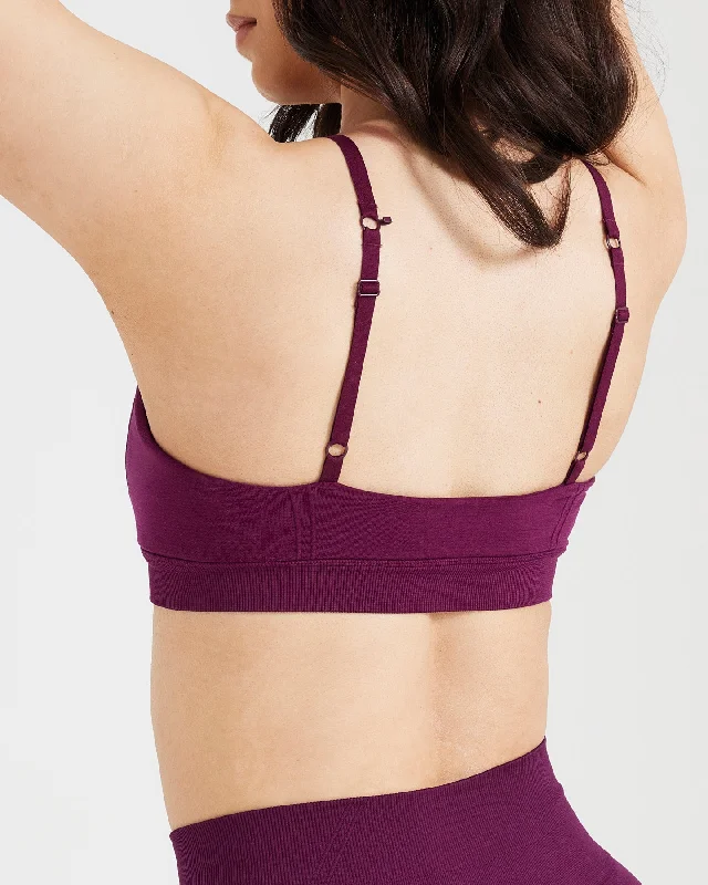 Effortless Micro Bralette | Ripe Fig