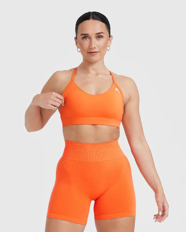 Everyday Sports Bra | Tangerine Orange