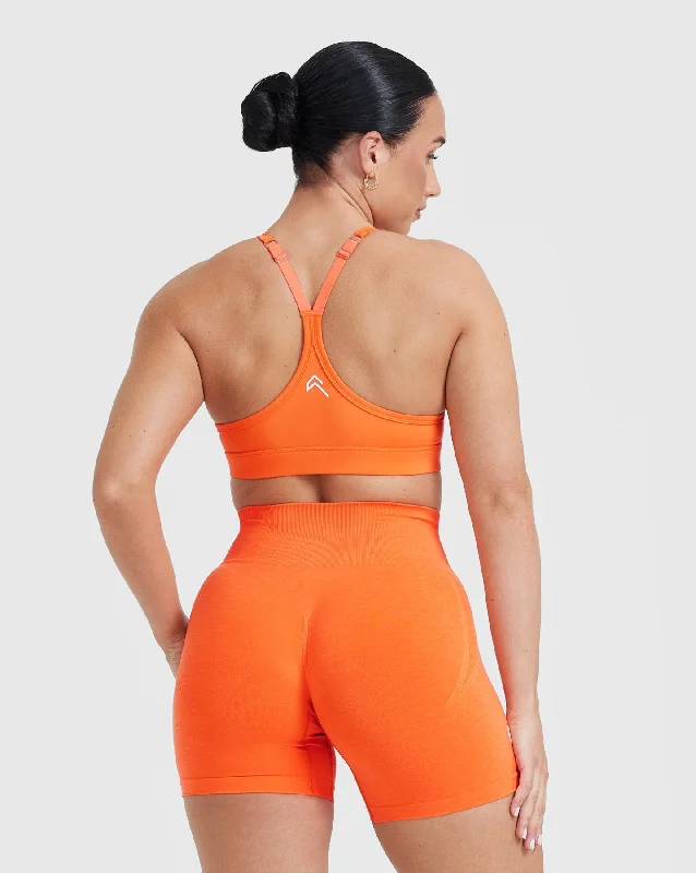 Everyday Sports Bra | Tangerine Orange