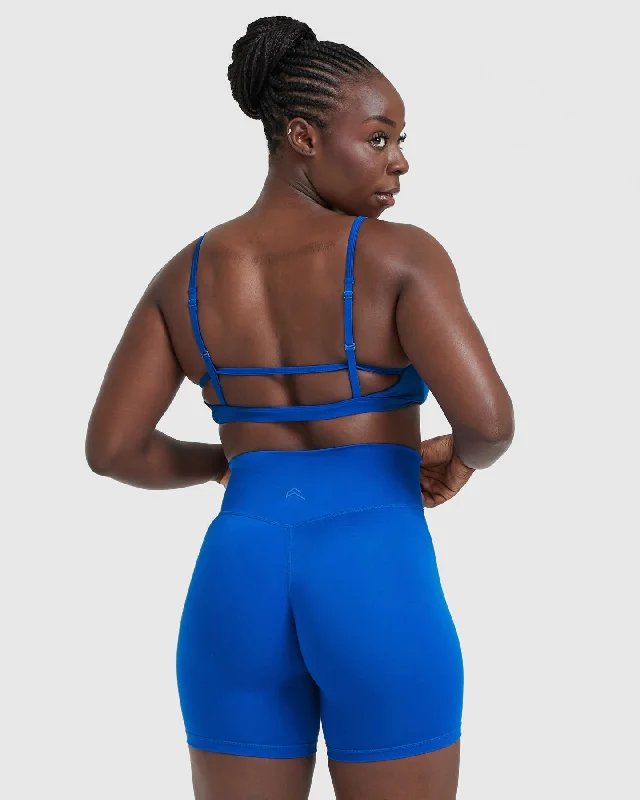 Timeless Strappy Bralette | Cobalt