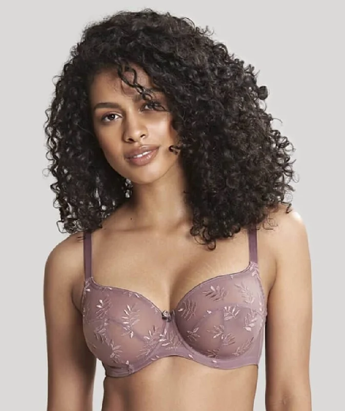 Panache Tango Balconnet Underwire Bra - Grey Violet