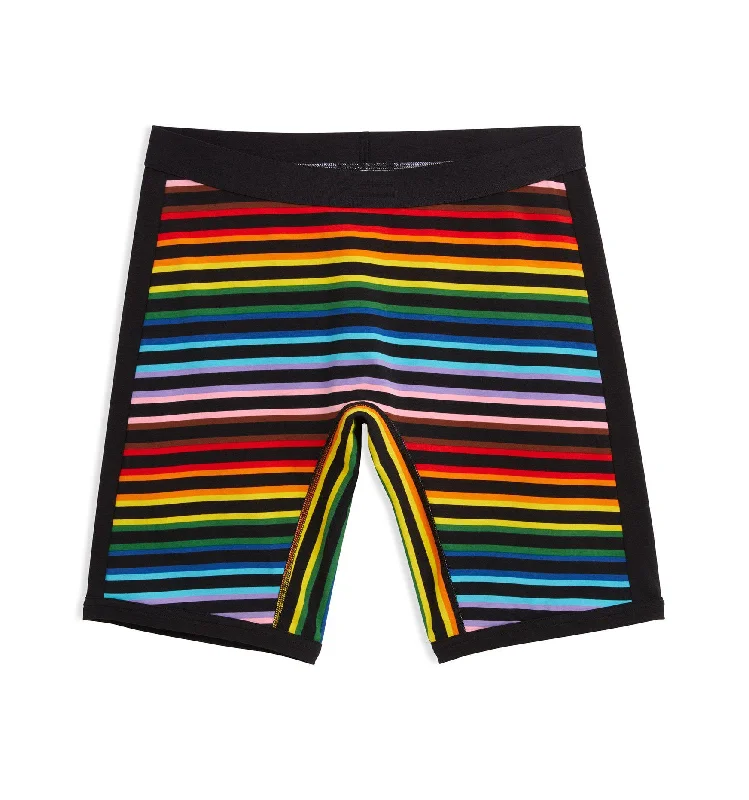 9"" Boxer Briefs - Progress Pride Stripes