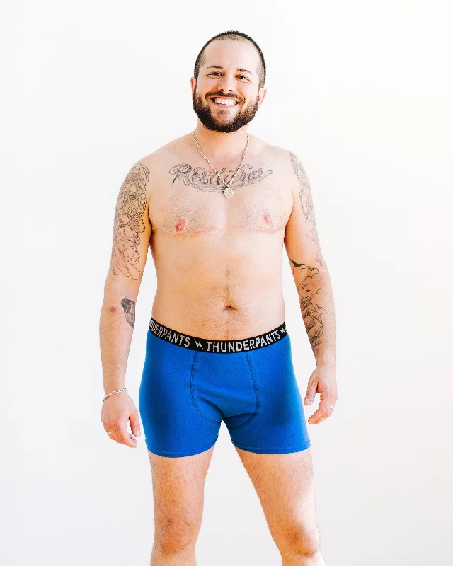 Boxer Brief Blueberry Blue