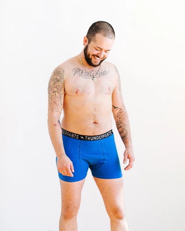 Boxer Brief Blueberry Blue