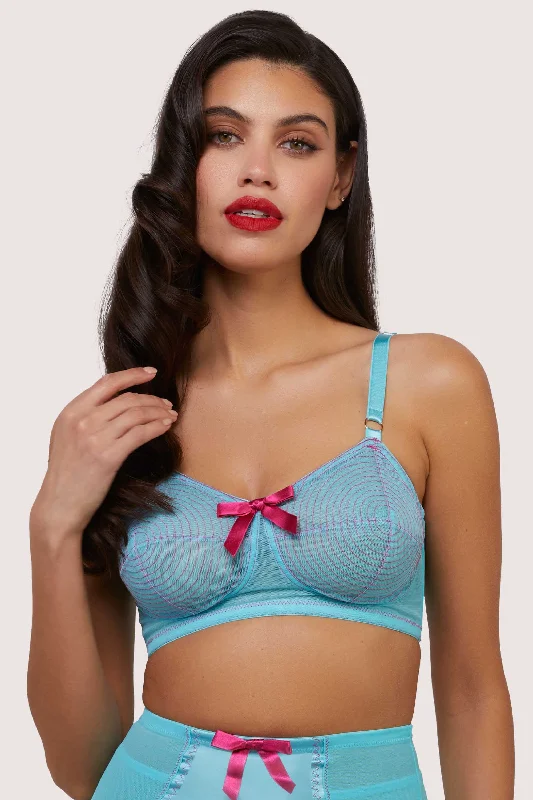 Cleo Contrast Stitch Mesh Spiral Retro Set