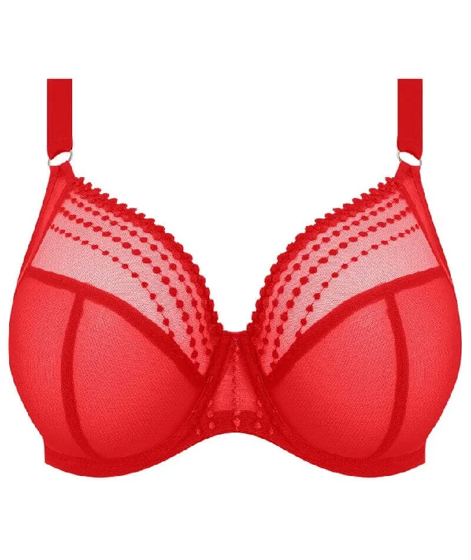 Elomi Matilda Underwired Plunge Bra - Haute Red