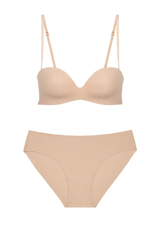 Essential Strapless Bra & Uniq Brief