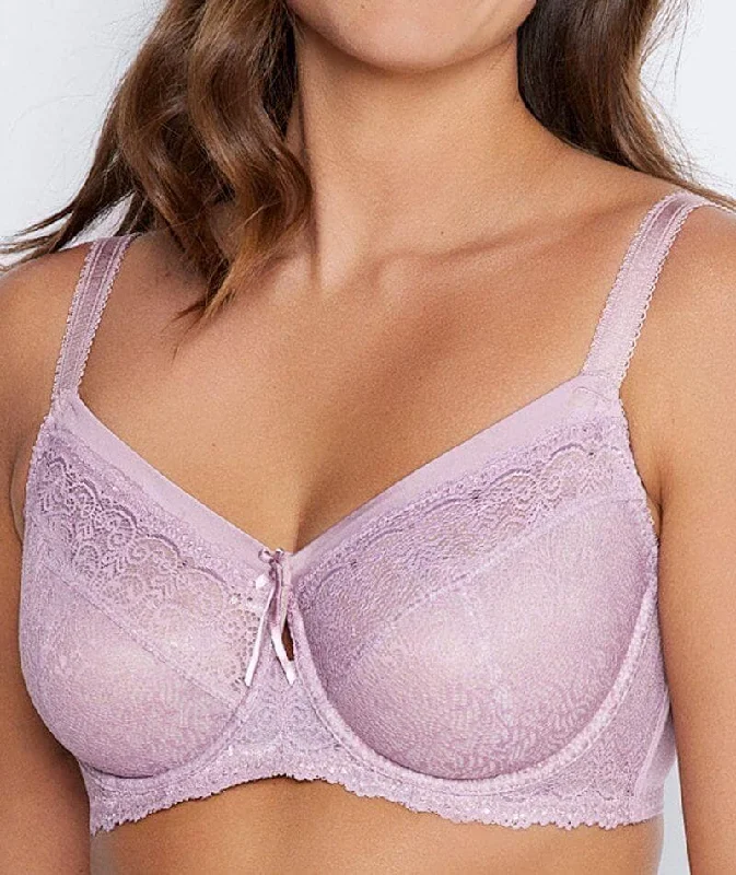 Fayreform Delicate Lace Underwire Bra - Woodrose