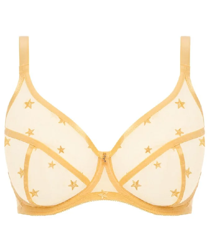 Freya Snapshot Star Underwired High Apex Plunge Bra - Honeycomb