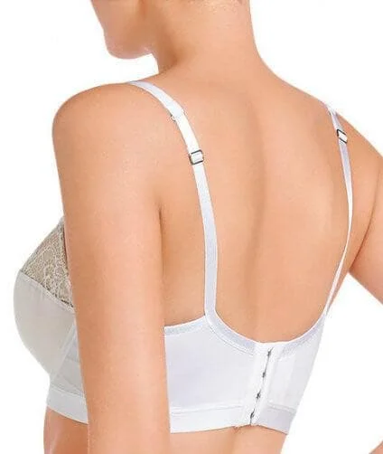 Lovable Castaspell Long Line Bra - White