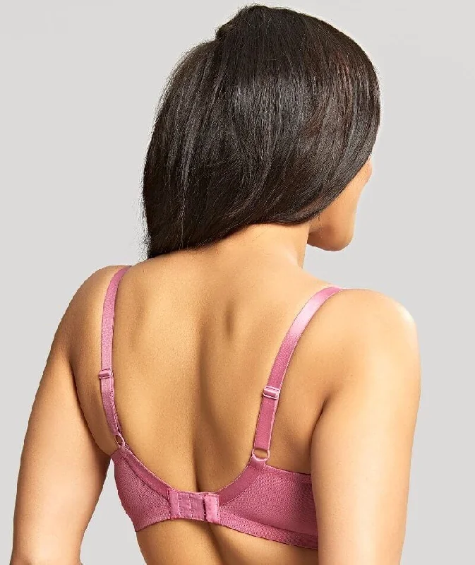 Panache Ana Underwired Plunge Bra - Berry Pink