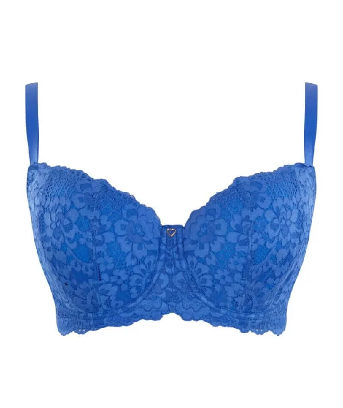 Panache Jorja Padded Balconnet Bra - Cobalt