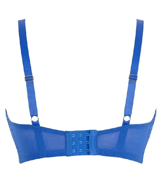 Panache Jorja Padded Balconnet Bra - Cobalt