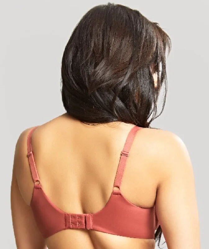 Panache Rocha Low Front Balconnet Bra - Garnet Rose