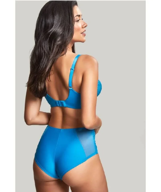 Panache Rocha Low Front Balconnet Bra - Peacock Blue