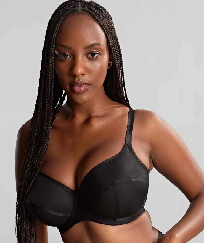 Panache Tango Essence Balconnet Underwire Bra - Obsidian