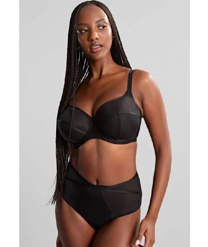 Panache Tango Essence Balconnet Underwire Bra - Obsidian