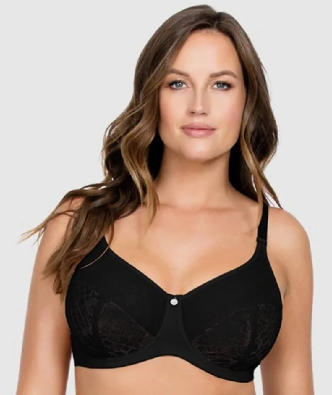 Parfait Enora Underwired Minimiser Bra - Black