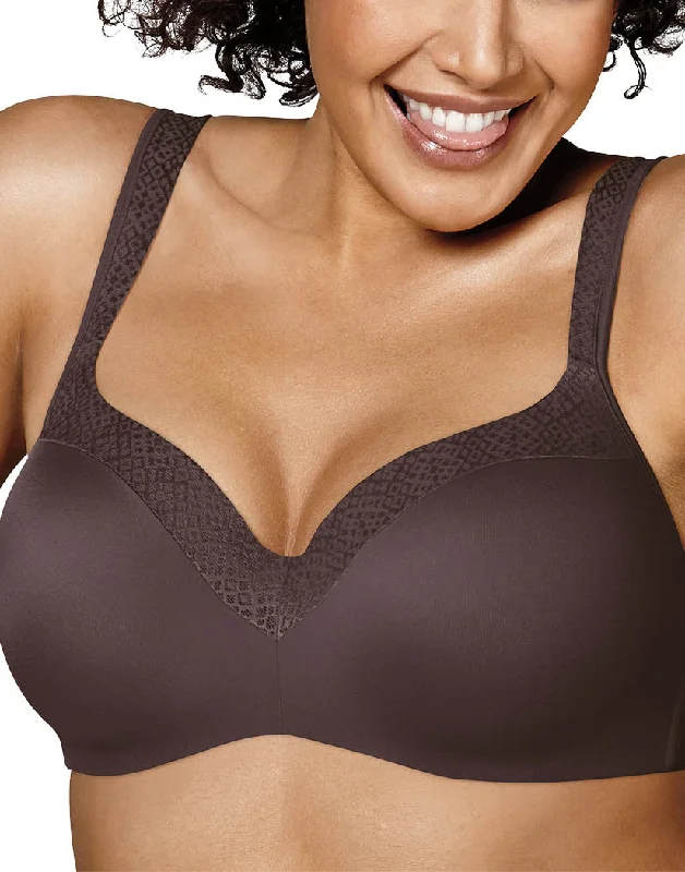 Playtex Love My Curves Balconette Amazing Shape Underwire Bra Espresso US4823