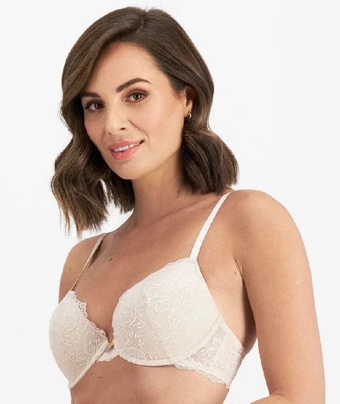 Temple Luxe by Berlei Lace Level 1 Push Up Bra - New Pastel Rose