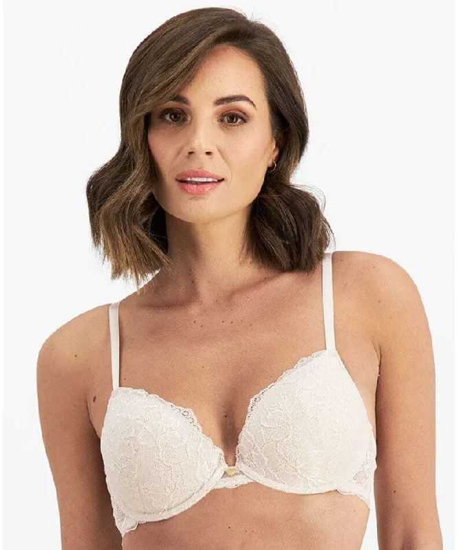 Temple Luxe by Berlei Lace Level 1 Push Up Bra - New Pastel Rose