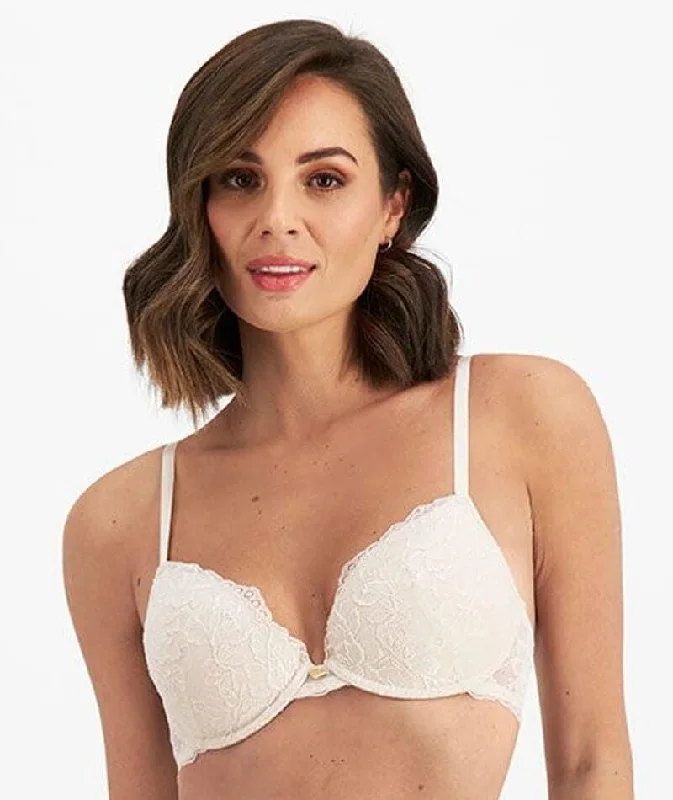 Temple Luxe by Berlei Lace Level 1 Push Up Bra - New Pastel Rose