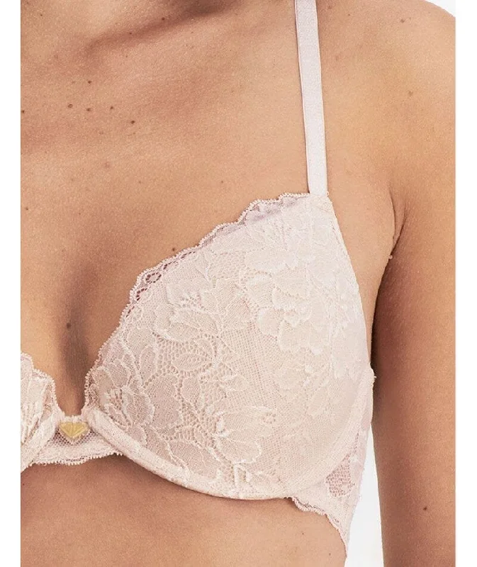 Temple Luxe by Berlei Lace Level 1 Push Up Bra - New Pastel Rose