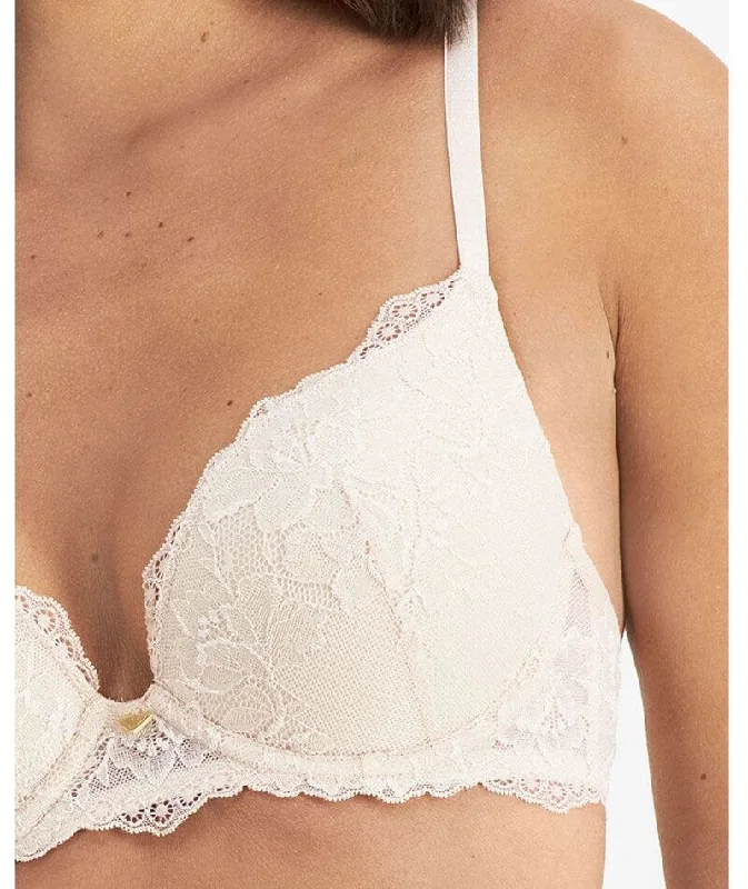 Temple Luxe by Berlei Lace Level 2 Push Up Bra - New Pastel Rose