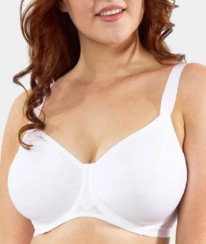 Triumph Airy Sensation Minimizer Bra - White