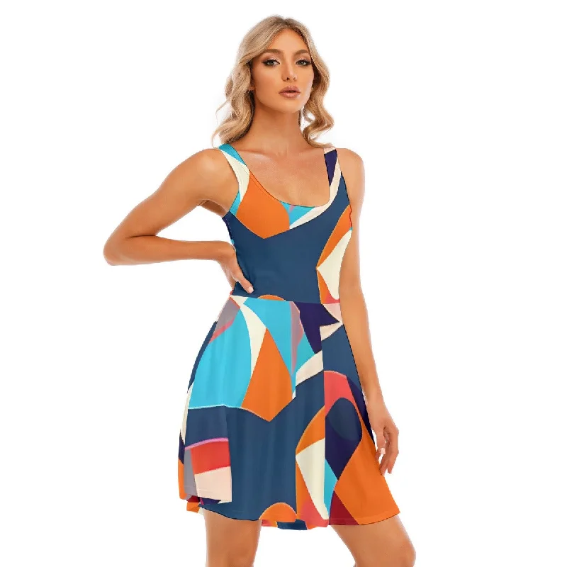 All-Over Print Women's Tank Vest Dress