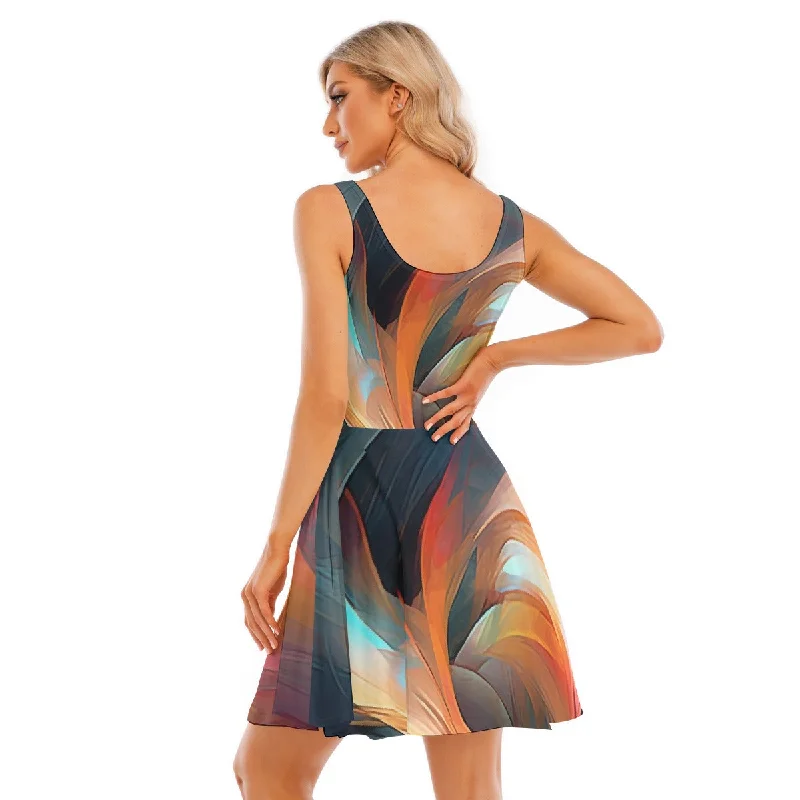 All-Over Print Women's Tank Vest Dress