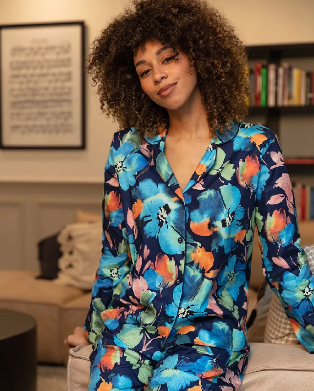 Bea Floral Print Pyjama Top