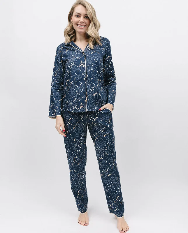 Cosmo Celestial Print Pyjama Top