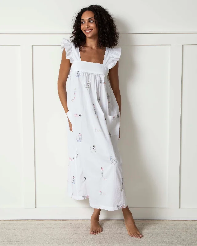 Daughters of Triton - Shoreline Nightgown - Cloud