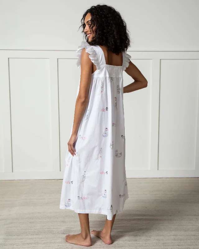 Daughters of Triton - Shoreline Nightgown - Cloud