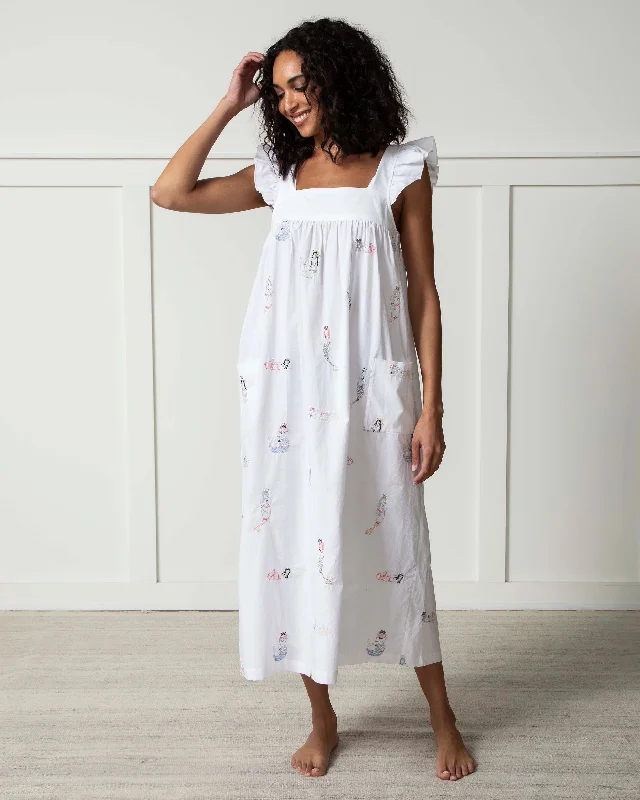 Daughters of Triton - Shoreline Nightgown - Cloud