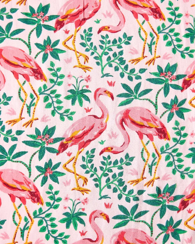 Flock of Flamingos - Satin Wildest Dreams Set - Rose