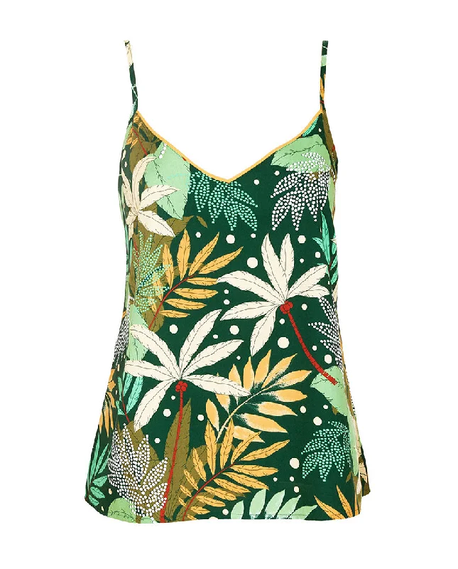 Gabrielle Palm Leaf Print Cami