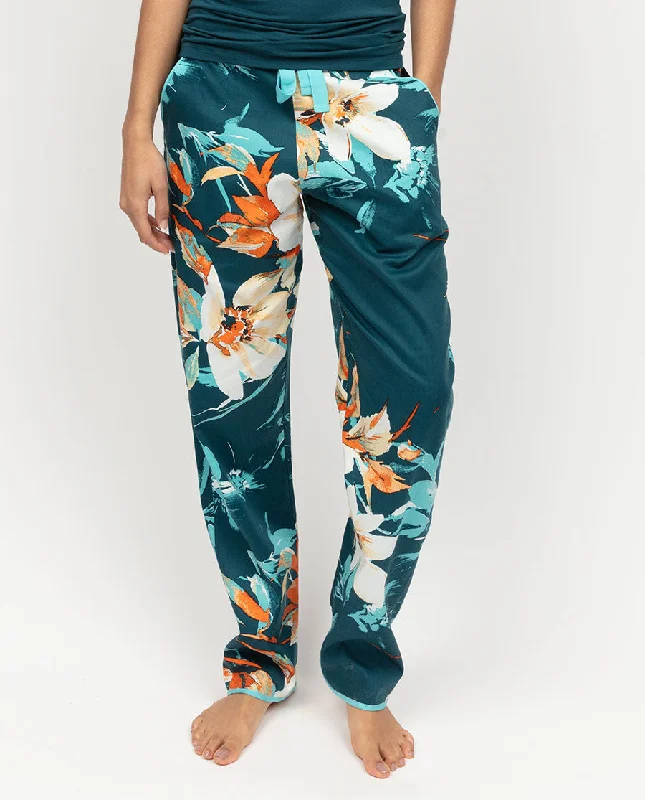 Goldie Womens Floral Print Pyjama Bottoms