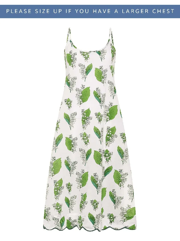 Lily-of-the-valley Slip Nightgown