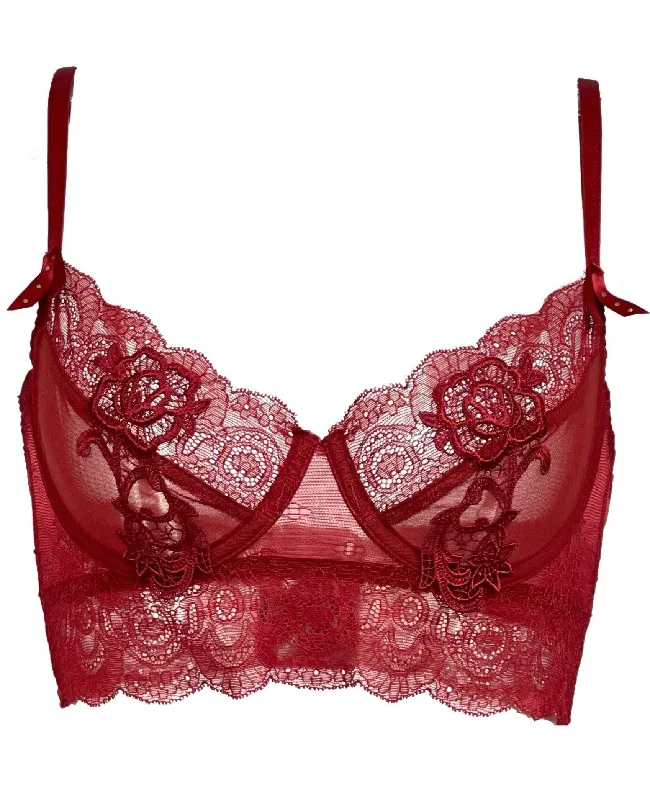 Louisiana Daisy Underwire Soft Cup Bra with Guipure