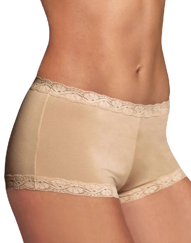 Maidenform Microfiber and Lace Boyshort Fashion 40760