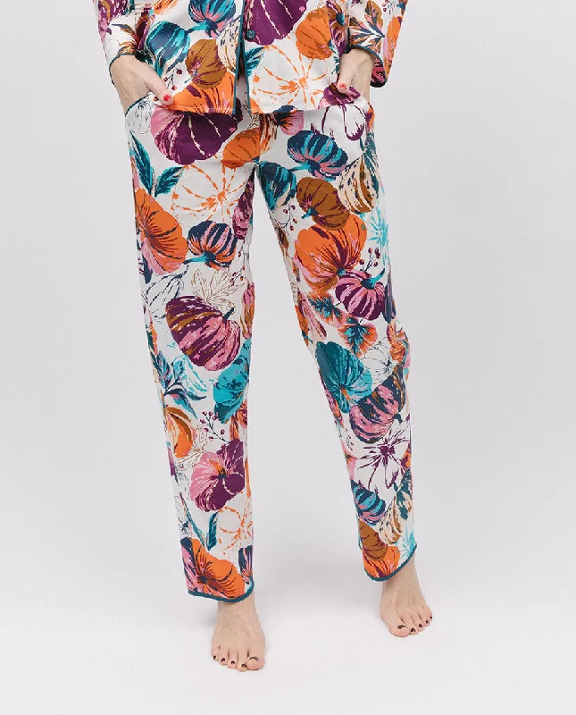 Maple Pumpkin Print Pyjama Bottoms