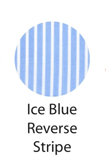 Ice blue stripe / S