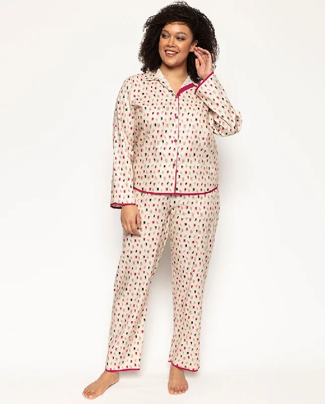 Naomi Geo Print Pyjama Bottoms