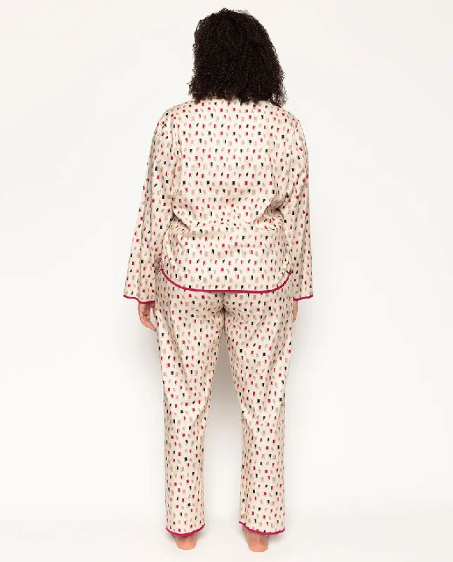 Naomi Geo Print Pyjama Bottoms