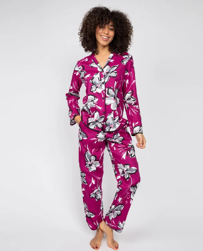 Natasha Floral Print Pyjama Bottoms